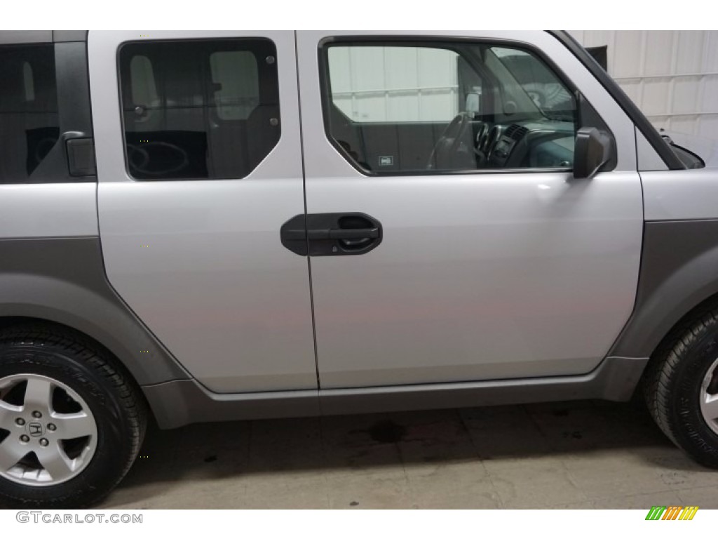 2003 Element EX AWD - Satin Silver Metallic / Black photo #42