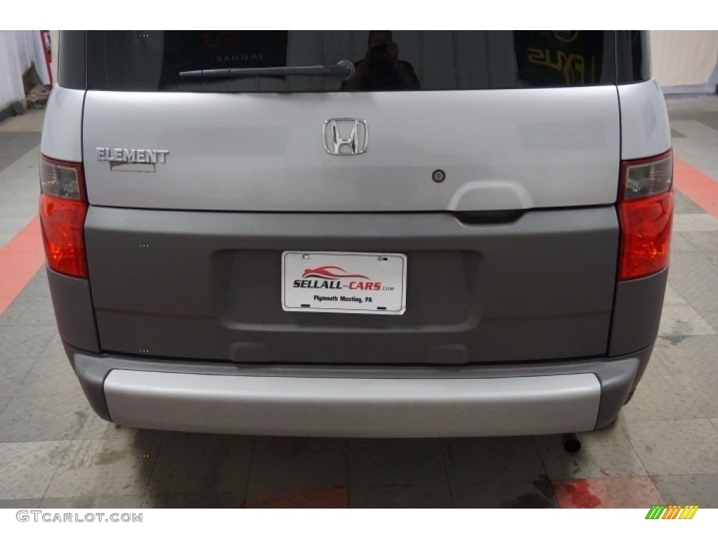 2003 Element EX AWD - Satin Silver Metallic / Black photo #45