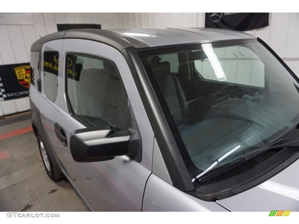 2003 Element EX AWD - Satin Silver Metallic / Black photo #57