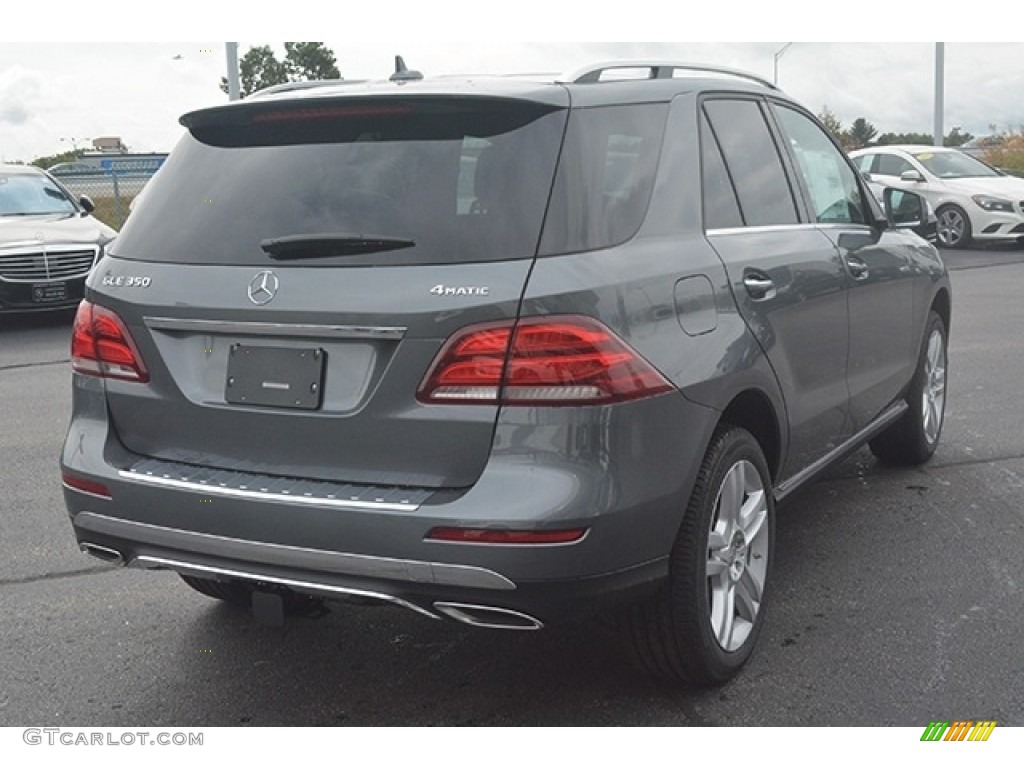 2017 GLE 350 4Matic - Selenite Grey Metallic / Black photo #3