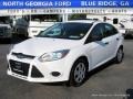 Oxford White 2012 Ford Focus S Sedan
