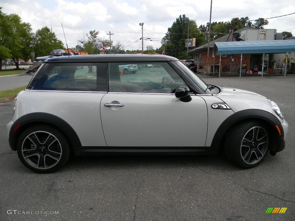 White Silver Metallic 2012 Mini Cooper S Hardtop Bayswater Package Exterior Photo #116019867