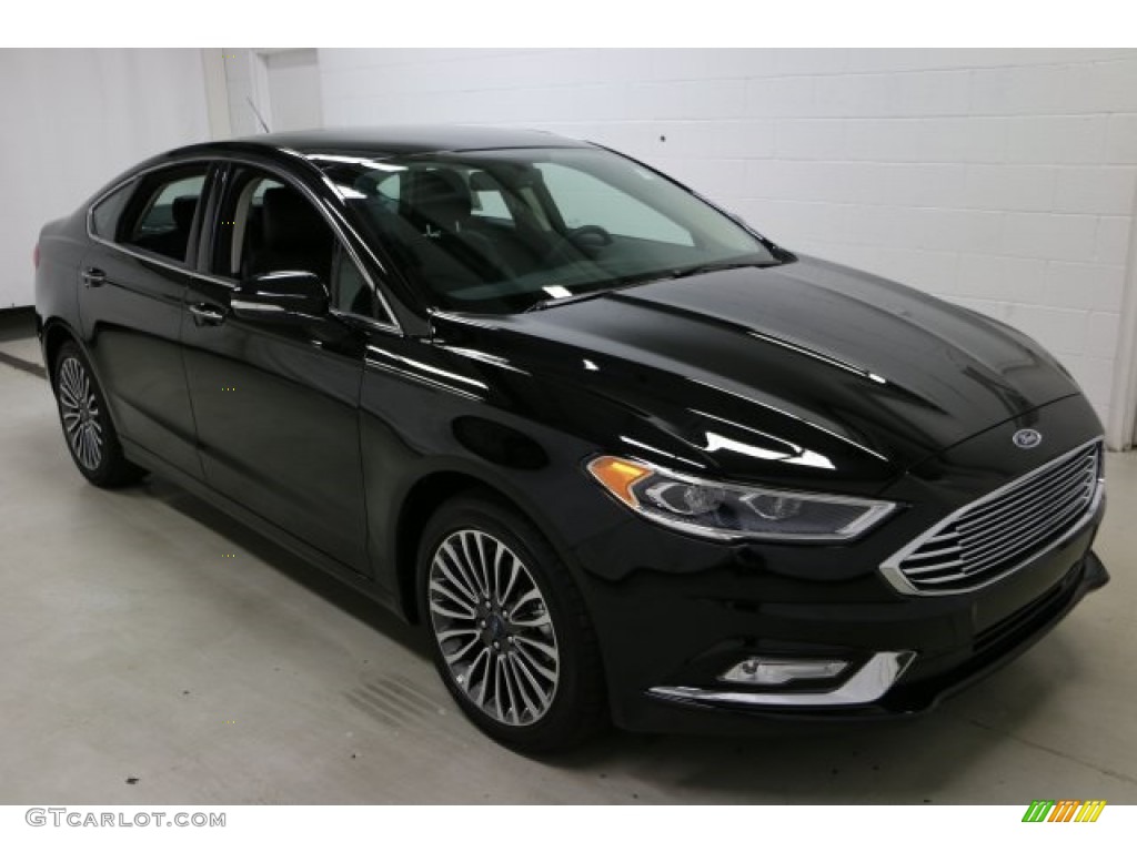 2017 Fusion SE - Shadow Black / Ebony photo #7