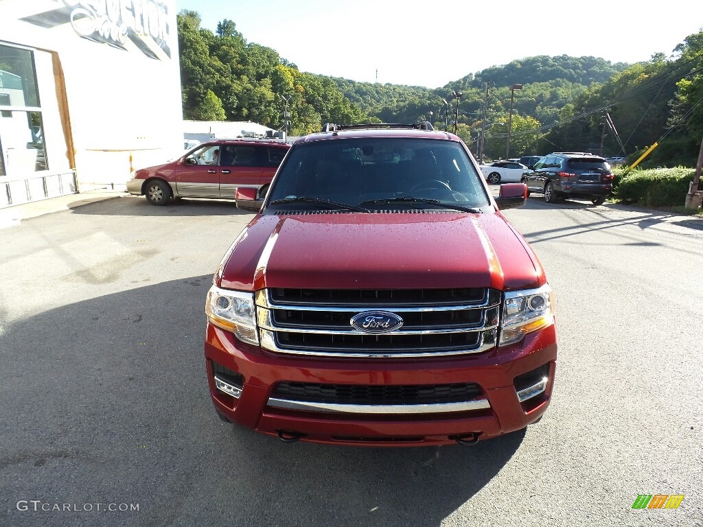 2017 Expedition EL Limited 4x4 - Ruby Red / Ebony photo #3