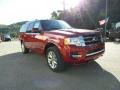 2017 Ruby Red Ford Expedition EL Limited 4x4  photo #4