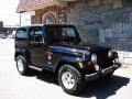 1998 Black Jeep Wrangler Sahara 4x4  photo #4