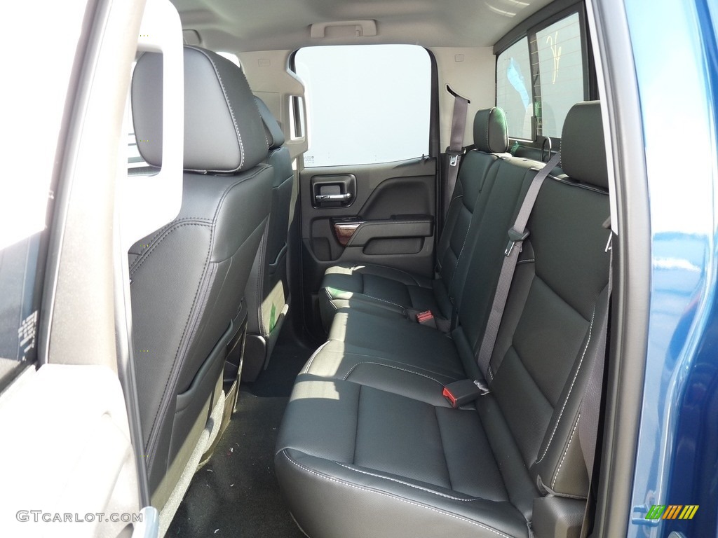 2017 GMC Sierra 1500 SLT Double Cab 4WD Rear Seat Photo #116021562