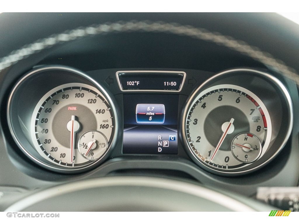 2017 Mercedes-Benz GLA 250 4Matic Gauges Photo #116022024