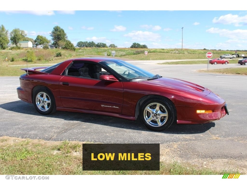 1995 Firebird Trans Am Coupe - Medium Red Metallic / Medium Gray photo #2