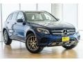 2017 Brilliant Blue Metallic Mercedes-Benz GLC 300  photo #12