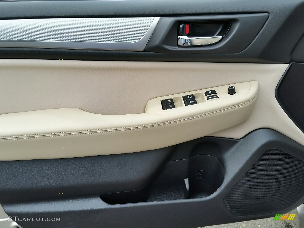 2017 Subaru Legacy 2.5i Premium Warm Ivory Door Panel Photo #116023053