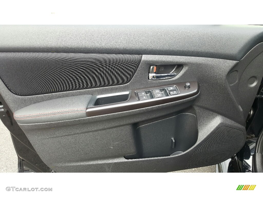 2017 WRX Premium - Crystal Black Silica / Carbon Black photo #6