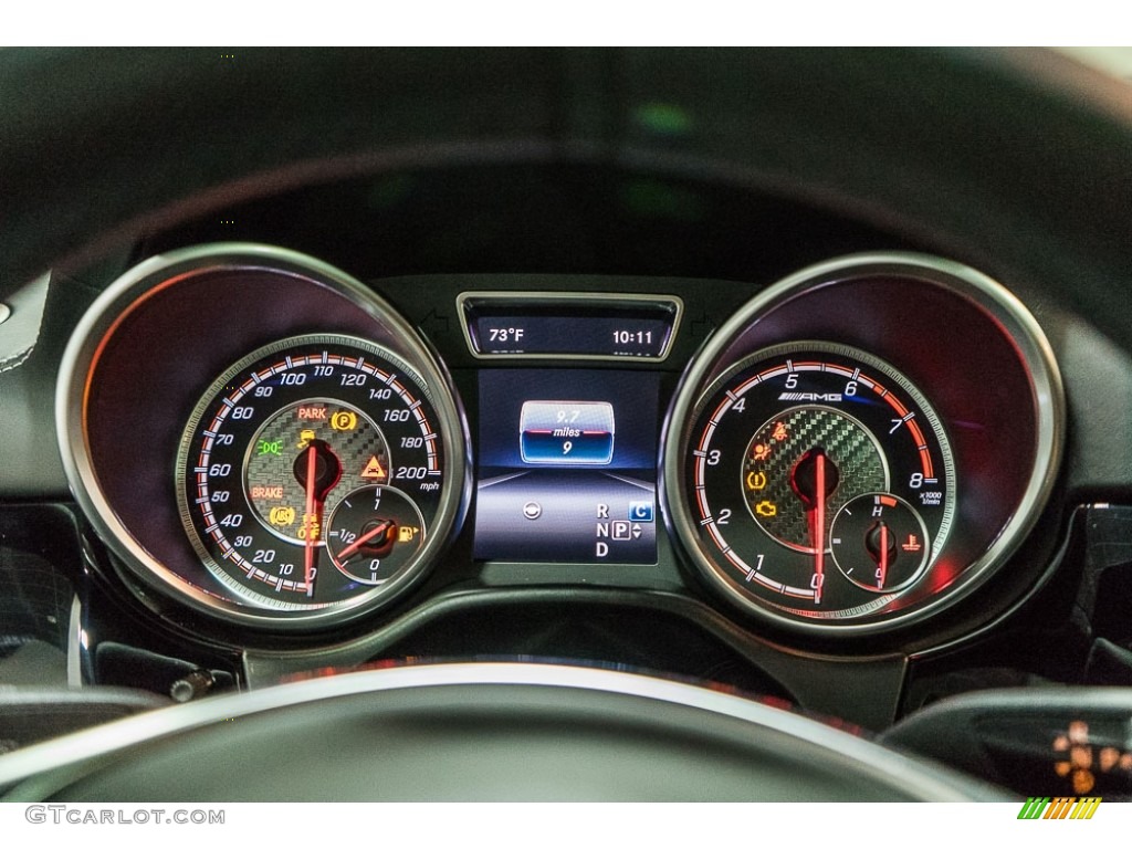 2017 Mercedes-Benz GLE 63 S AMG 4Matic Coupe Gauges Photo #116023629