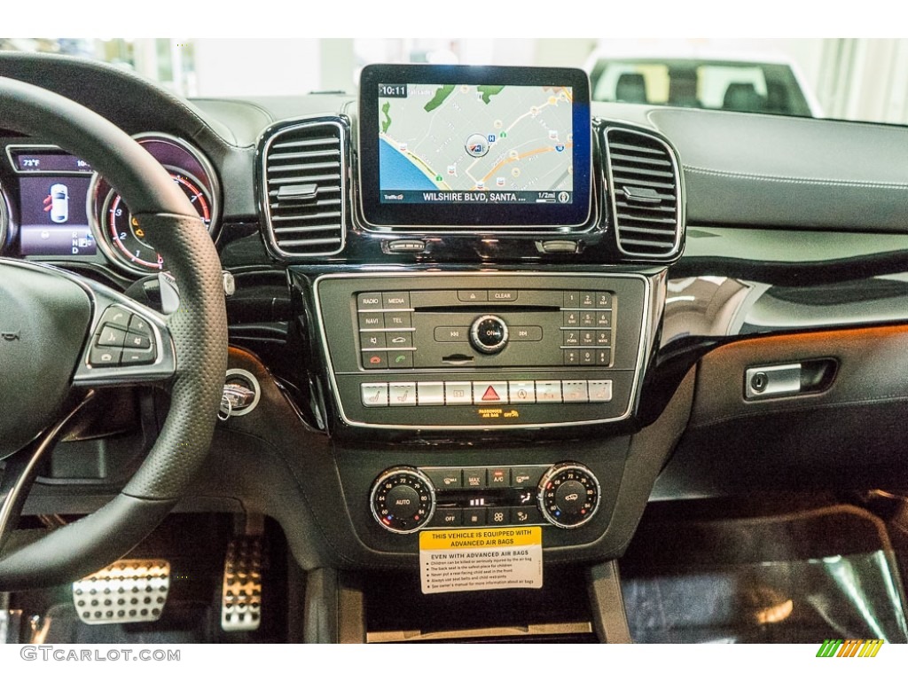 2017 Mercedes-Benz GLE 63 S AMG 4Matic Coupe Black Dashboard Photo #116023659