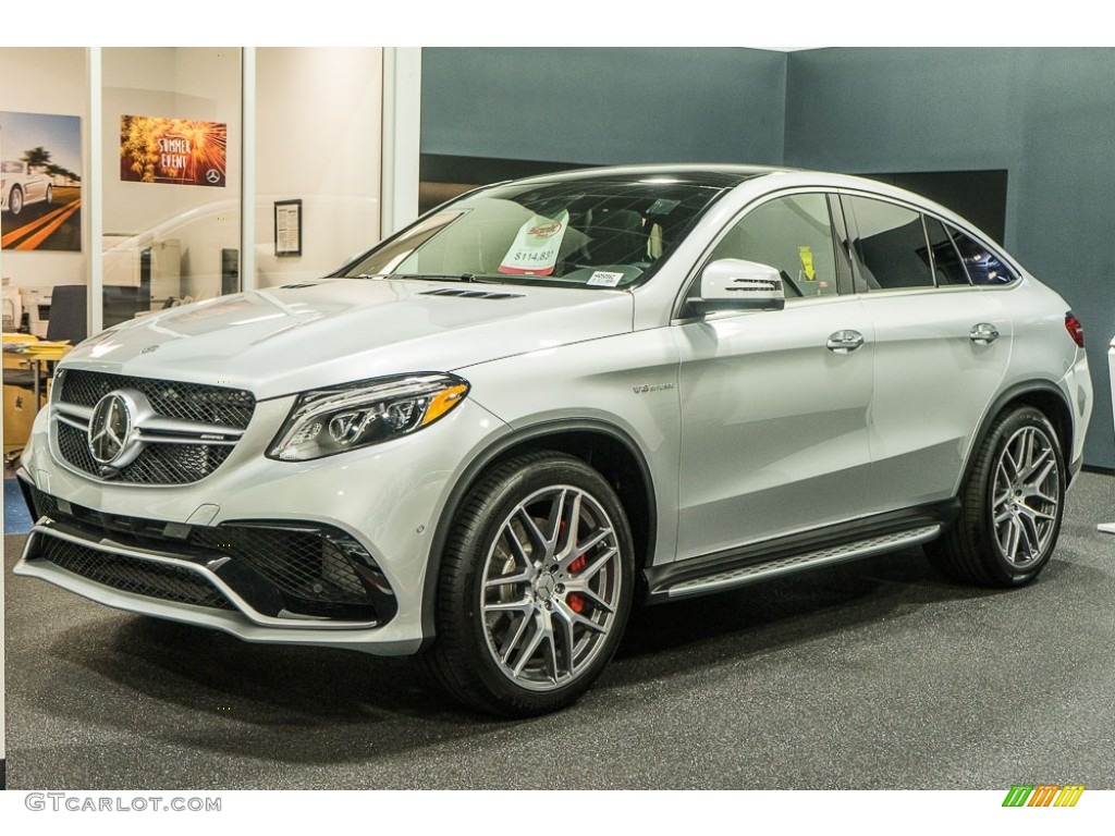 Iridium Silver Metallic 2017 Mercedes-Benz GLE 63 S AMG 4Matic Coupe Exterior Photo #116023779