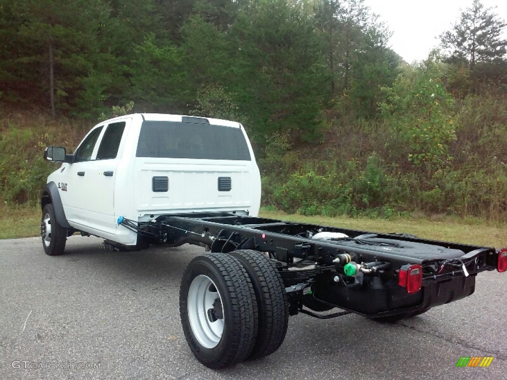 Bright White 2017 Ram 5500 Tradesman Crew Cab 4x4 Chassis Exterior Photo #116023929