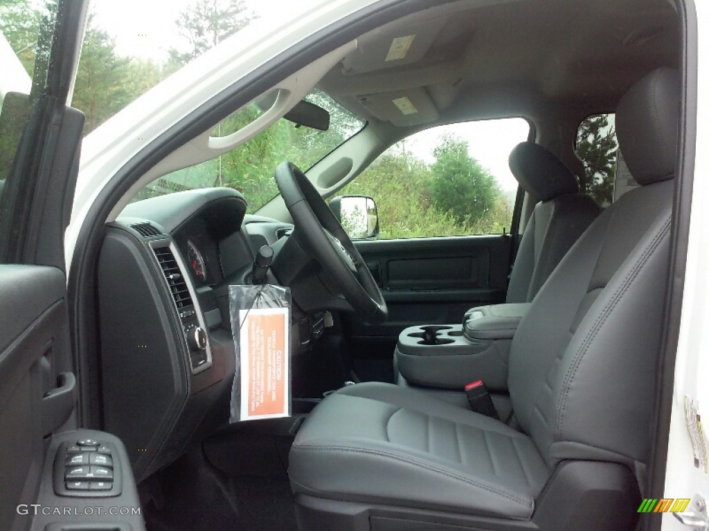 Black/Diesel Gray Interior 2017 Ram 5500 Tradesman Crew Cab 4x4 Chassis Photo #116024007