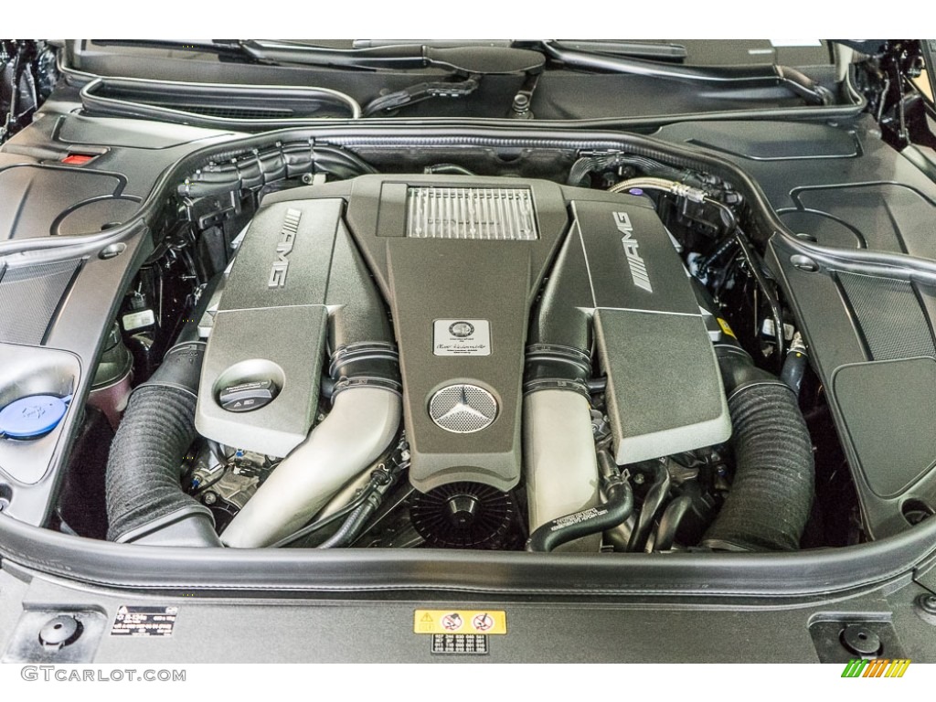 2017 Mercedes-Benz S 63 AMG 4Matic Cabriolet 5.5 Liter AMG biturbo DOHC 32-Valve VVT V8 Engine Photo #116024342