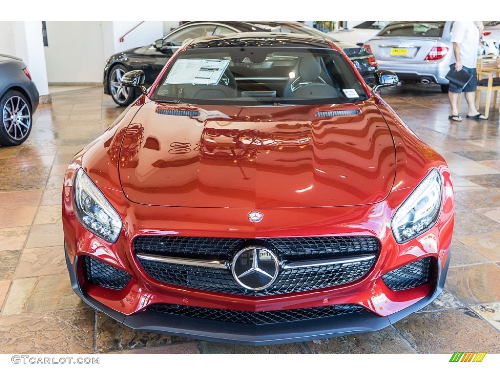designo Cardinal Red 2017 Mercedes-Benz AMG GT Coupe Exterior Photo #116024475
