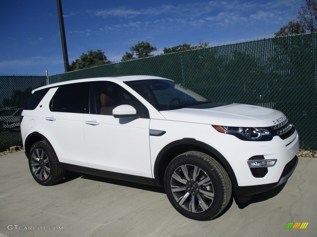 Fuji White Land Rover Discovery Sport