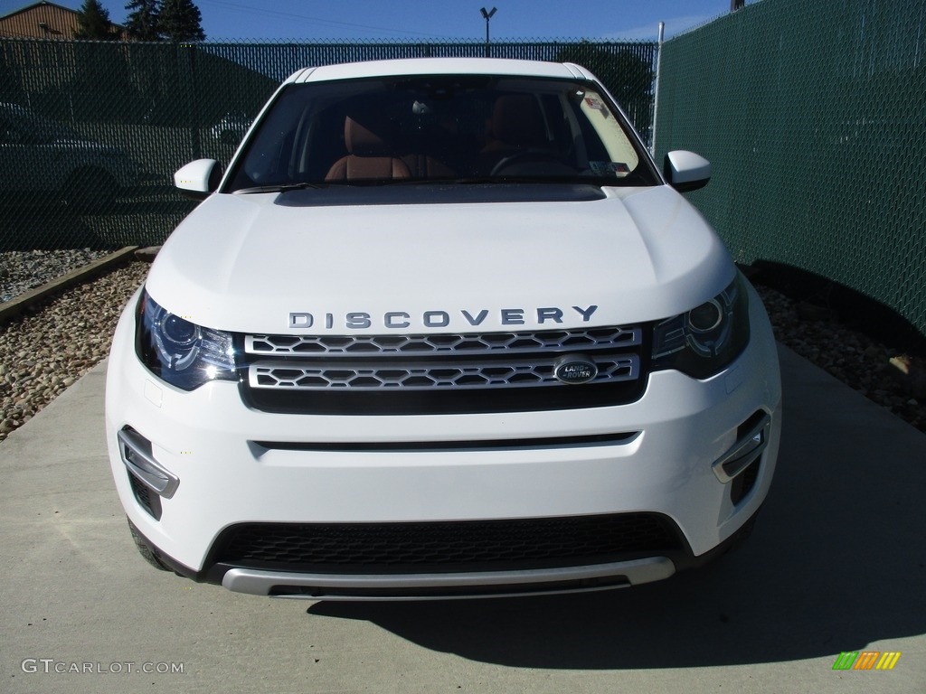 Fuji White 2017 Land Rover Discovery Sport HSE Luxury Exterior Photo #116024763