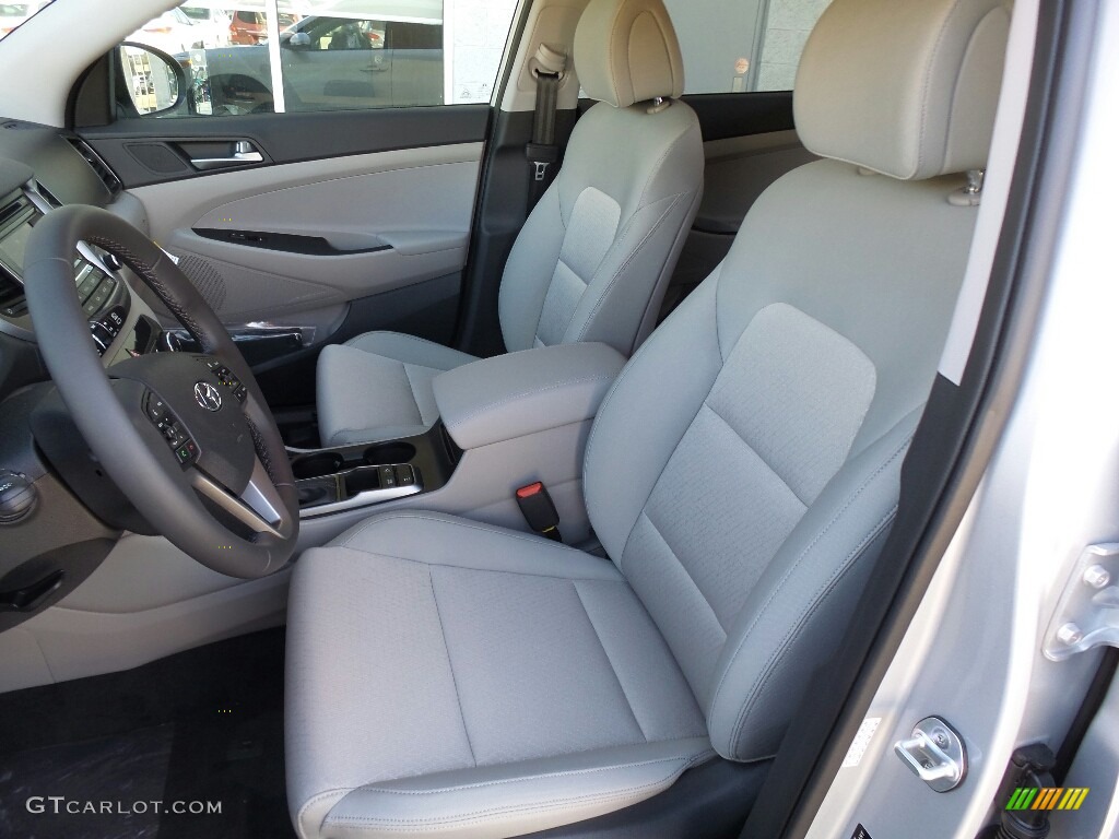 Gray Interior 2017 Hyundai Tucson Sport AWD Photo #116025024