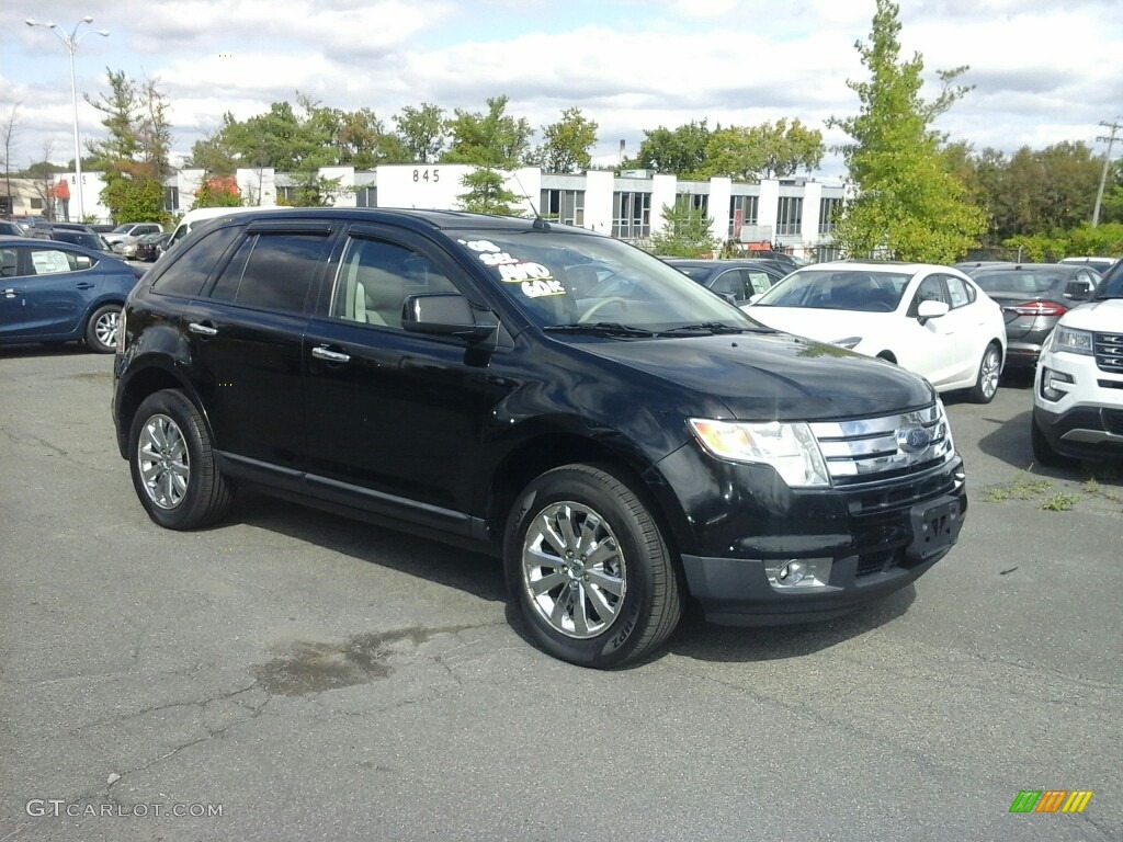 2008 Edge SEL AWD - Black / Charcoal photo #1