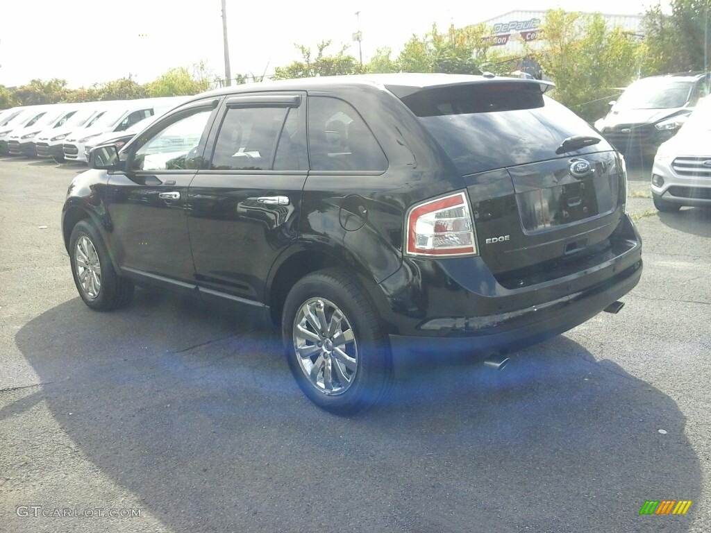2008 Edge SEL AWD - Black / Charcoal photo #4