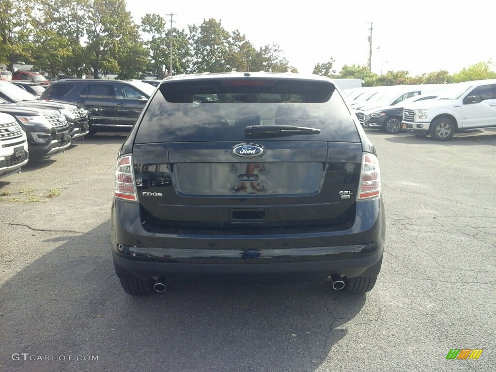 2008 Edge SEL AWD - Black / Charcoal photo #5