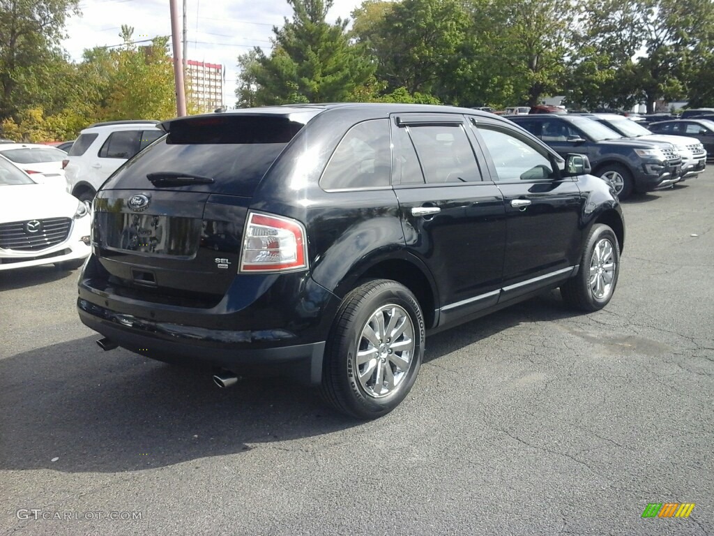 2008 Edge SEL AWD - Black / Charcoal photo #6