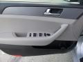 Gray 2017 Hyundai Sonata SE Door Panel