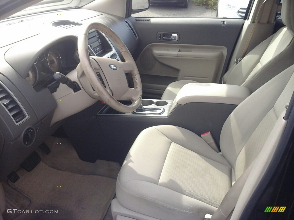 2008 Edge SEL AWD - Black / Charcoal photo #12