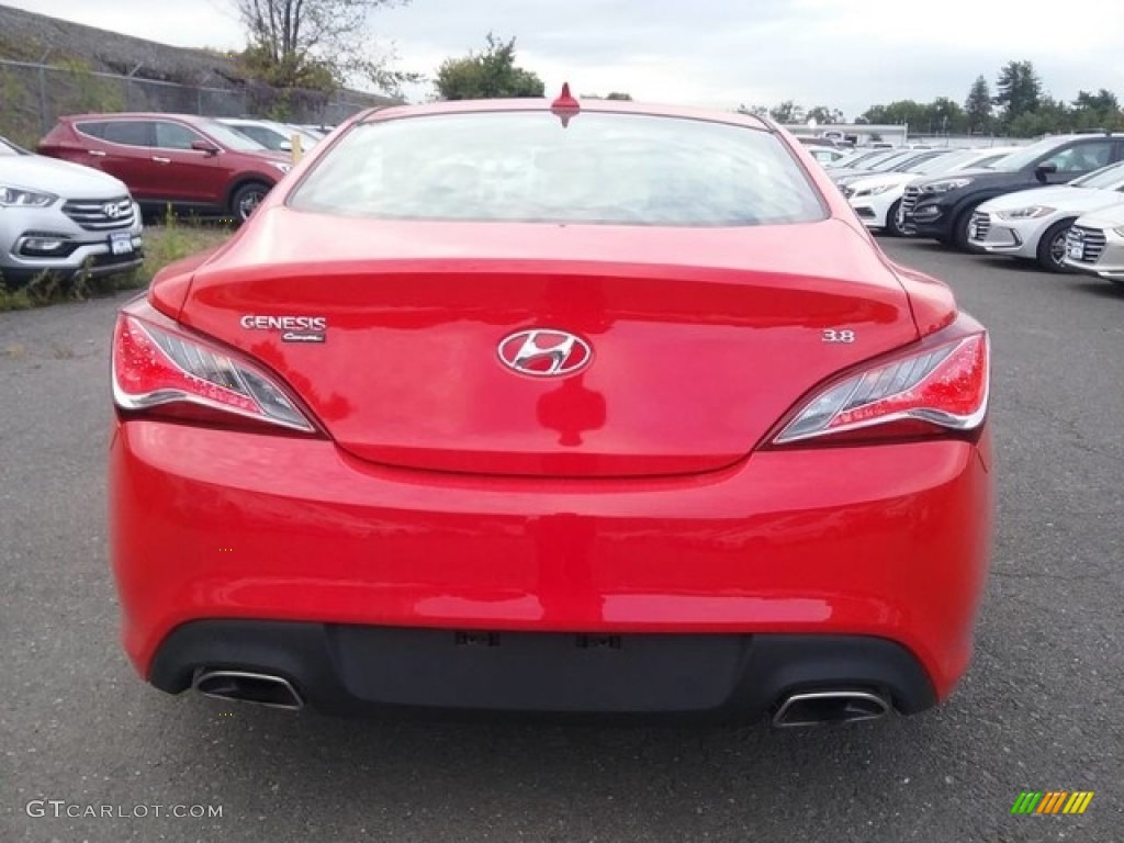 2016 Genesis Coupe 3.8 - Tsukuba Red / Black photo #3