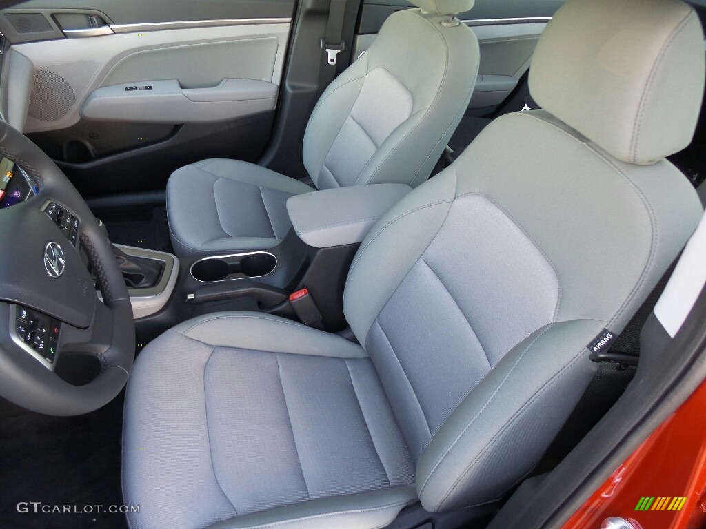 2017 Elantra SE - Red / Beige photo #13