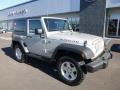 2007 Light Graystone Pearl Jeep Wrangler Rubicon 4x4 #116021007