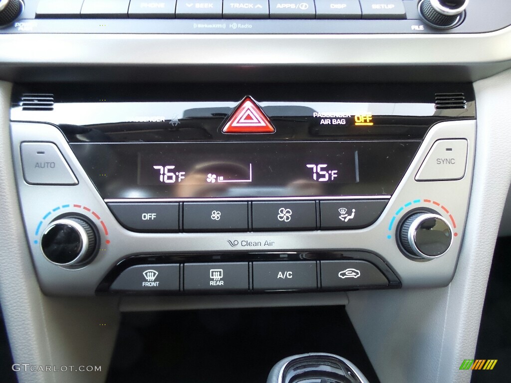 2017 Elantra SE - Red / Beige photo #33