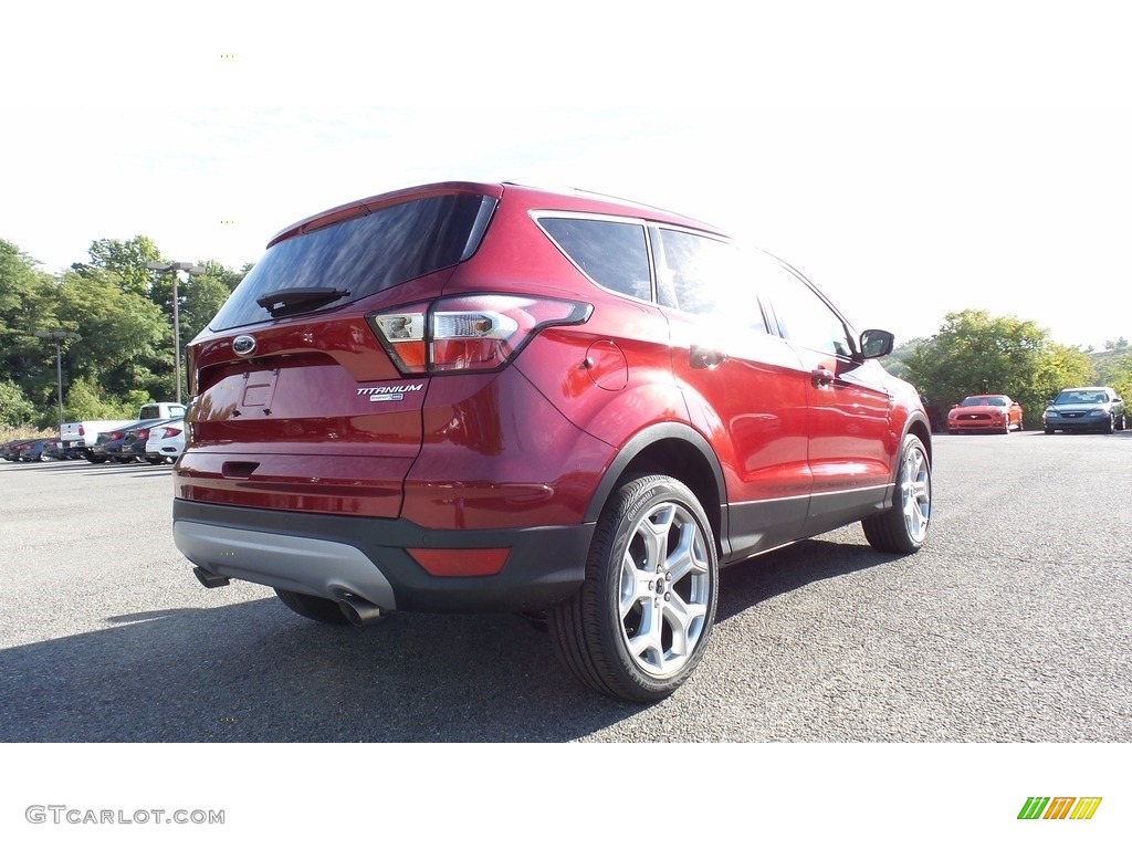 2017 Escape Titanium 4WD - Ruby Red / Charcoal Black photo #5