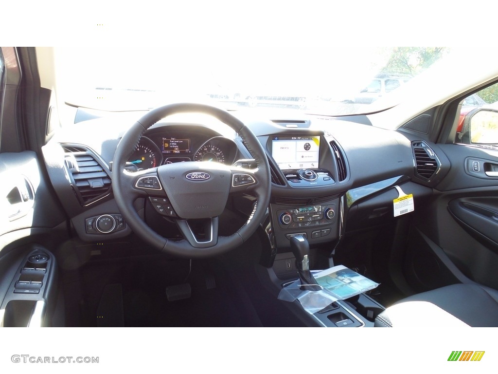 2017 Escape Titanium 4WD - Ruby Red / Charcoal Black photo #10