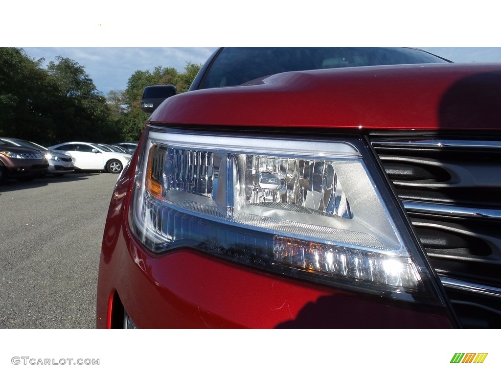 2017 Explorer XLT 4WD - Ruby Red / Ebony Black photo #4