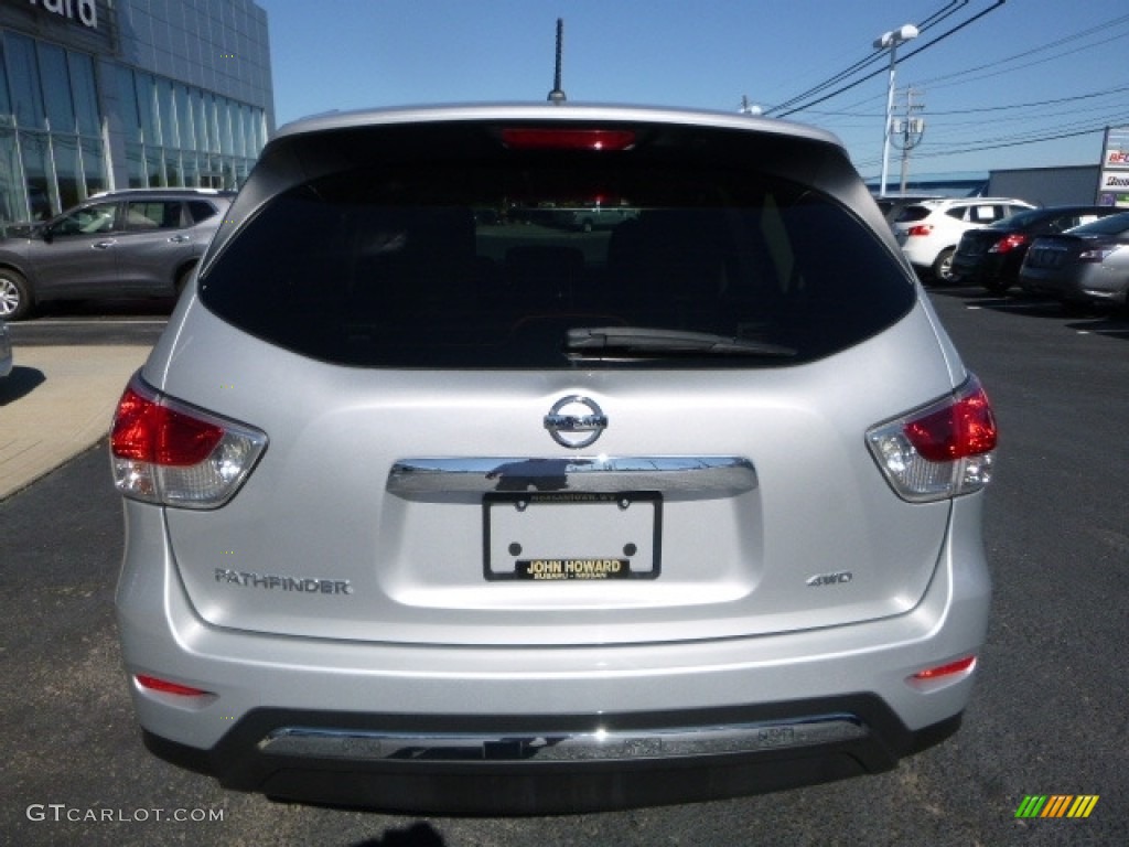 2014 Pathfinder S AWD - Brilliant Silver / Charcoal photo #9