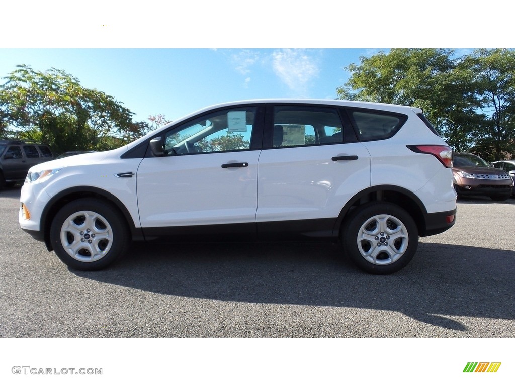 2017 Escape S - Oxford White / Charcoal Black photo #1
