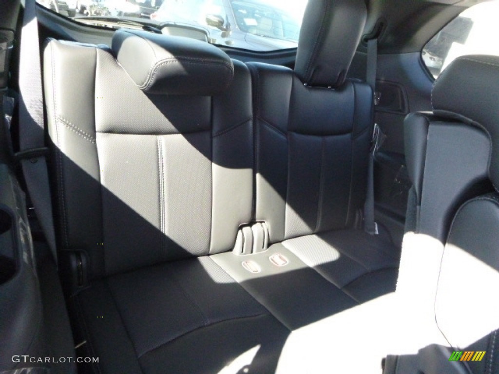Charcoal Interior 2017 Nissan Pathfinder Platinum 4x4 Photo #116030067