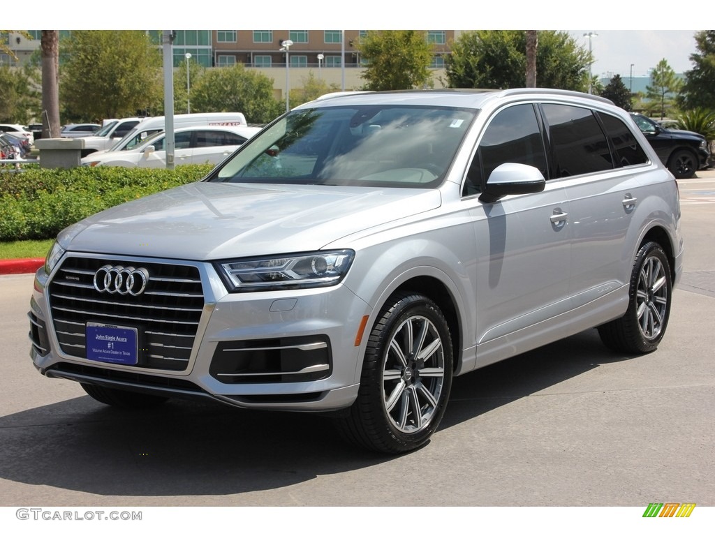 Florett Silver Metallic 2017 Audi Q7 3.0T quattro Premium Plus Exterior Photo #116030985