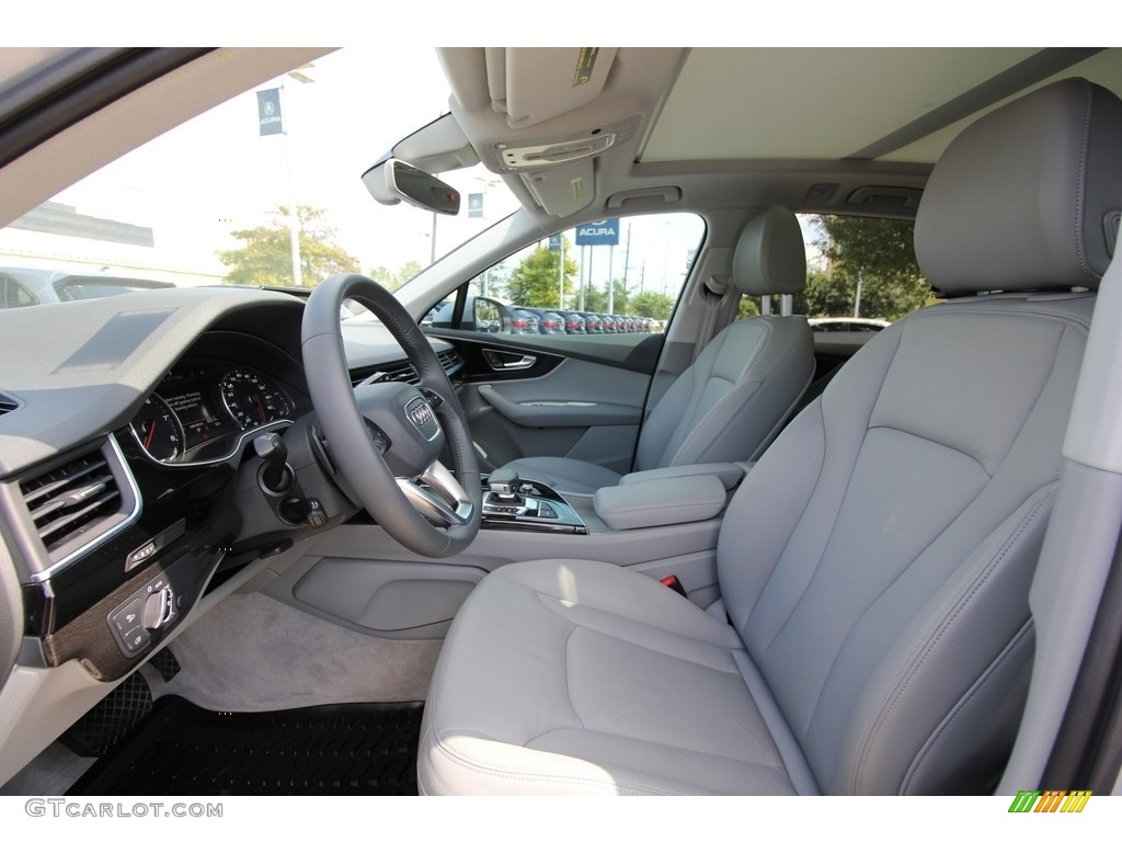 Black Interior 2017 Audi Q7 3.0T quattro Premium Plus Photo #116031384