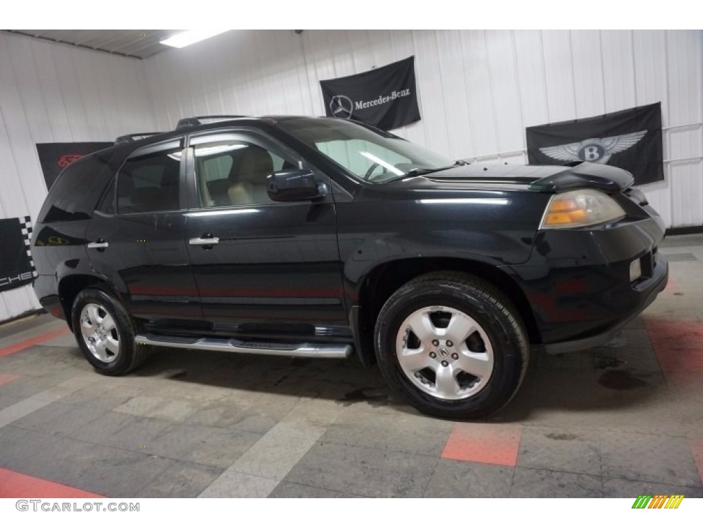 2004 MDX  - Nighthawk Black Pearl / Saddle photo #6