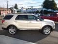 2017 White Gold Ford Explorer Limited 4WD  photo #4