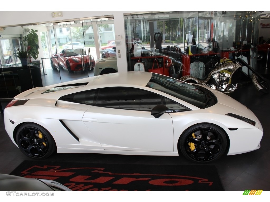 2004 Gallardo Coupe - Balloon White / Nero Perseus photo #3