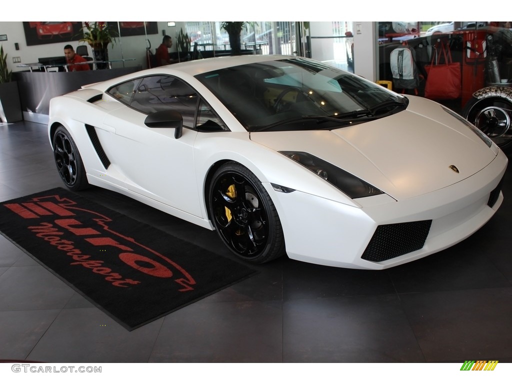2004 Gallardo Coupe - Balloon White / Nero Perseus photo #4