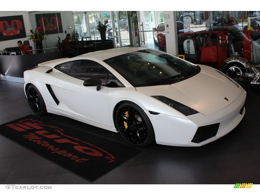 2004 Gallardo Coupe - Balloon White / Nero Perseus photo #5