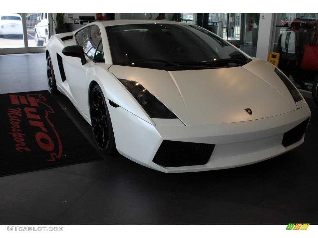 2004 Gallardo Coupe - Balloon White / Nero Perseus photo #6